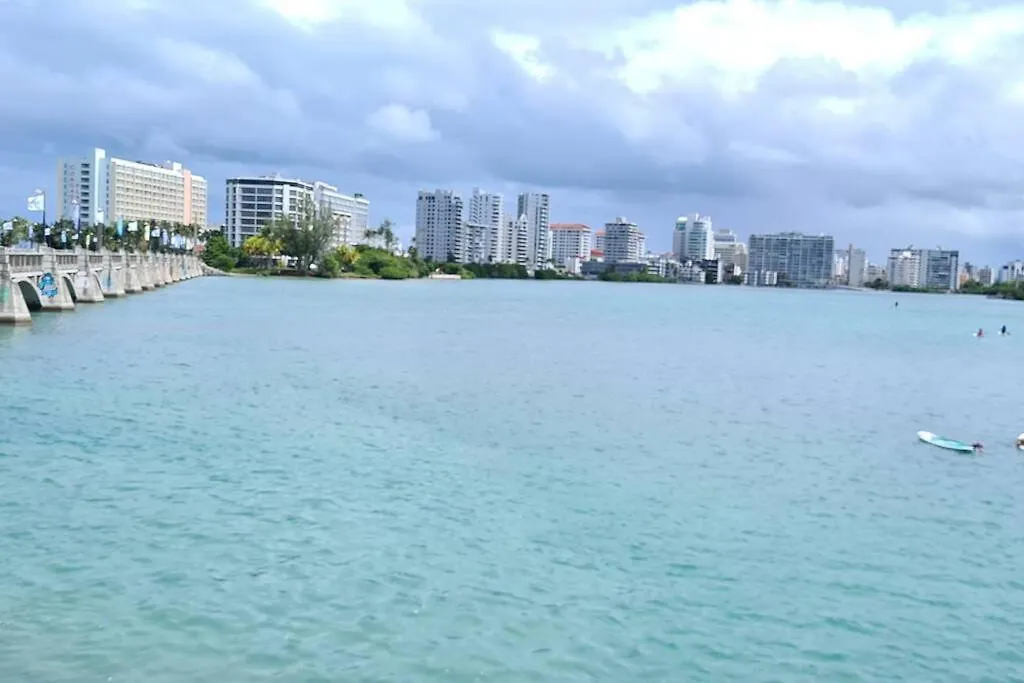 Apartamento Lagoon-Front Escape Steps Away From The Beach! San Juan Porto Rico